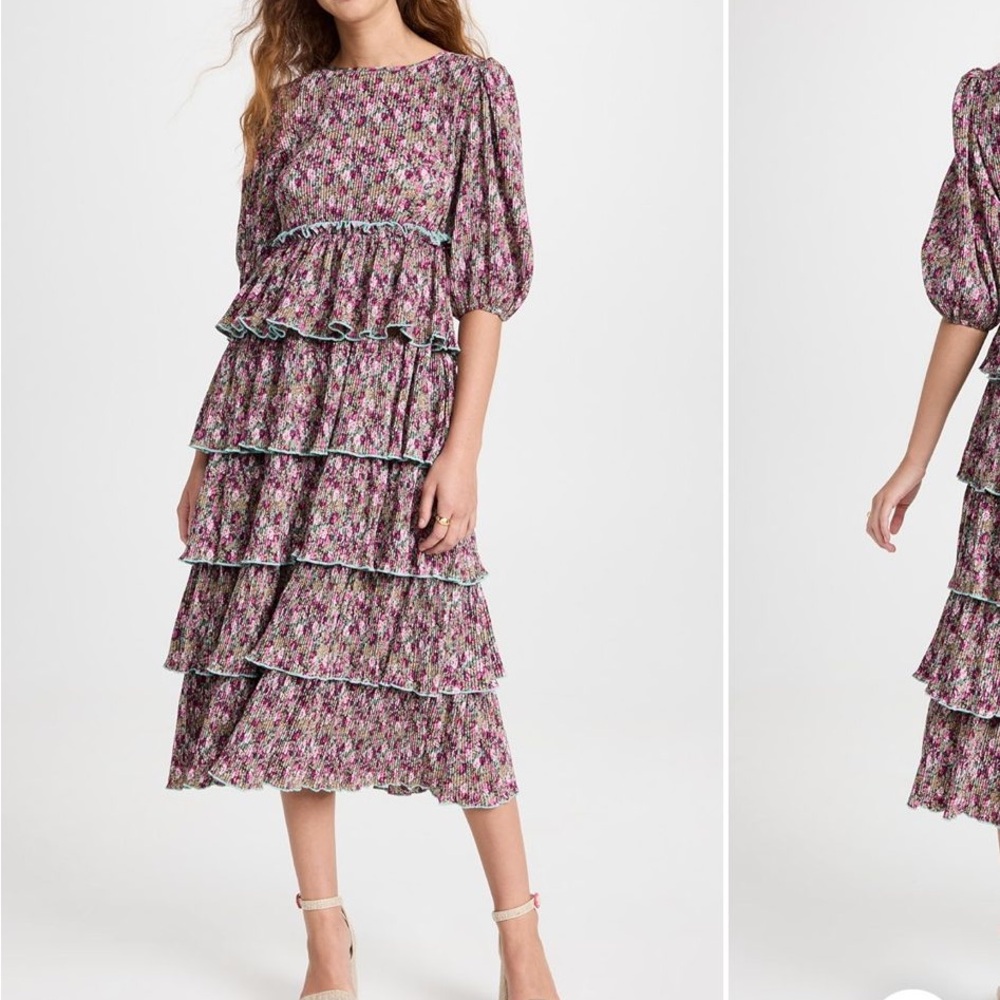 Floral Tiered Dress